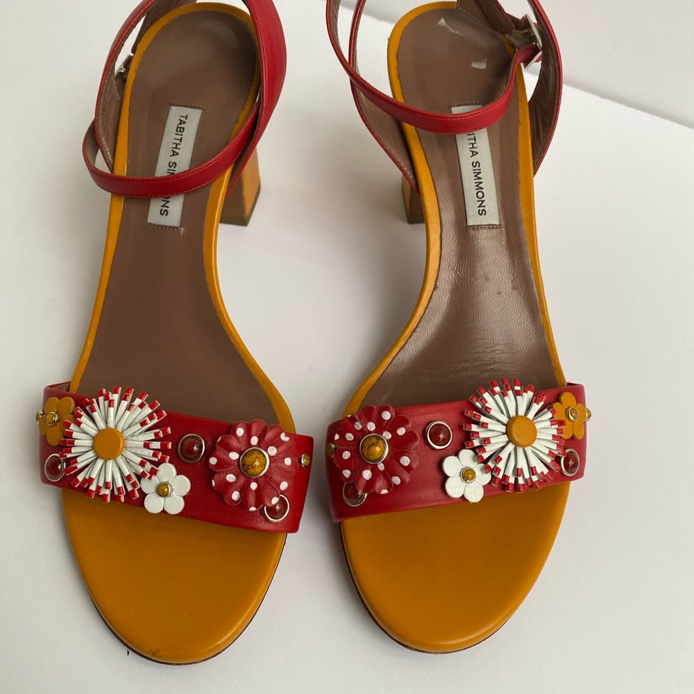 💋Tabitha Simmons Embellished Sandals